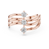 Trinity Wave Ring